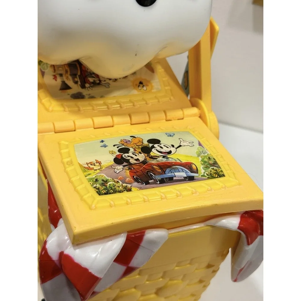 Disney Parks Mickey & Minnie's Runaway Railway Picnic Basket Popcorn Bucket 2023
